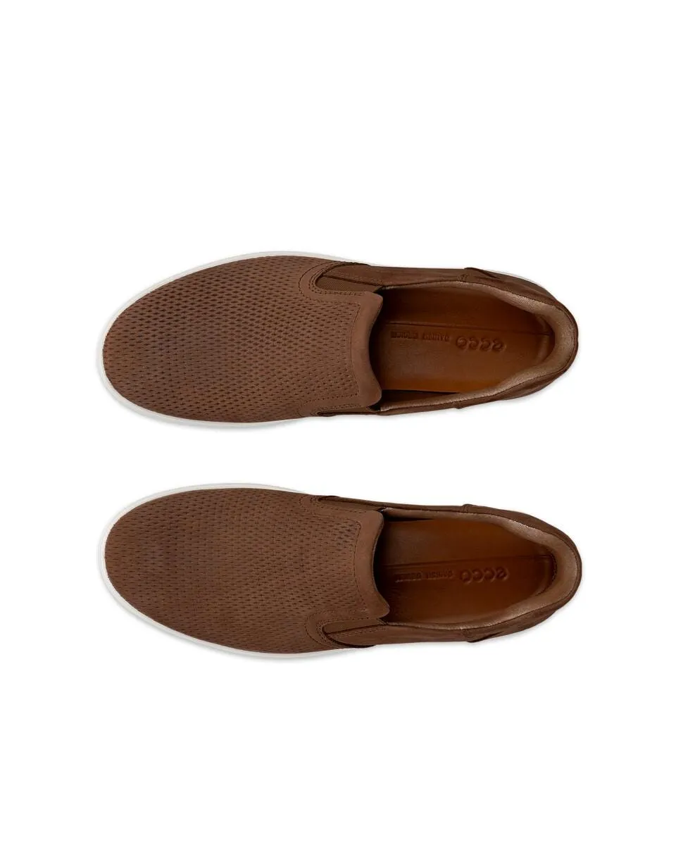 Ecco Men's Soft 7 Slip On Sneakers - Cocoa/Brown