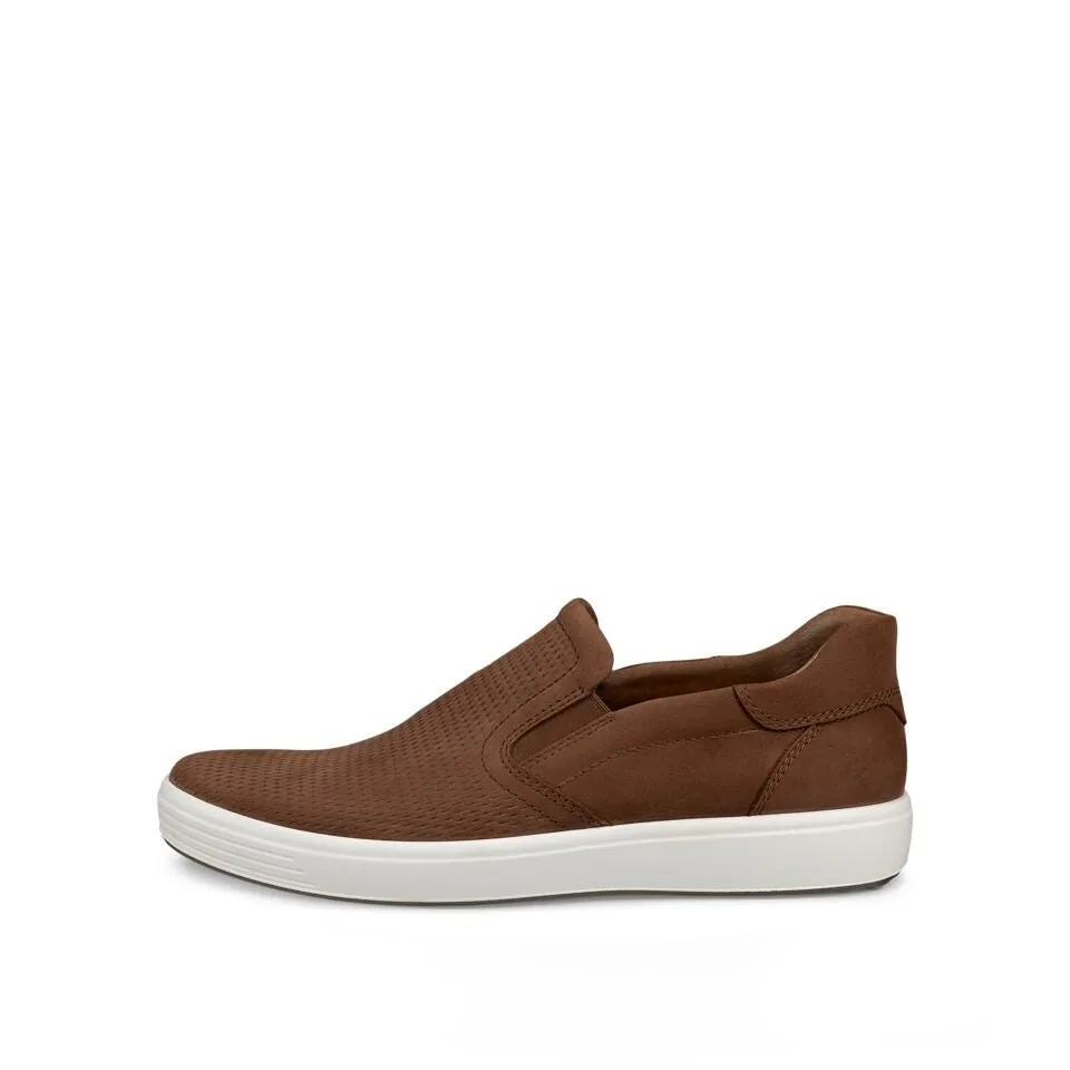 Ecco Men's Soft 7 Slip On Sneakers - Cocoa/Brown