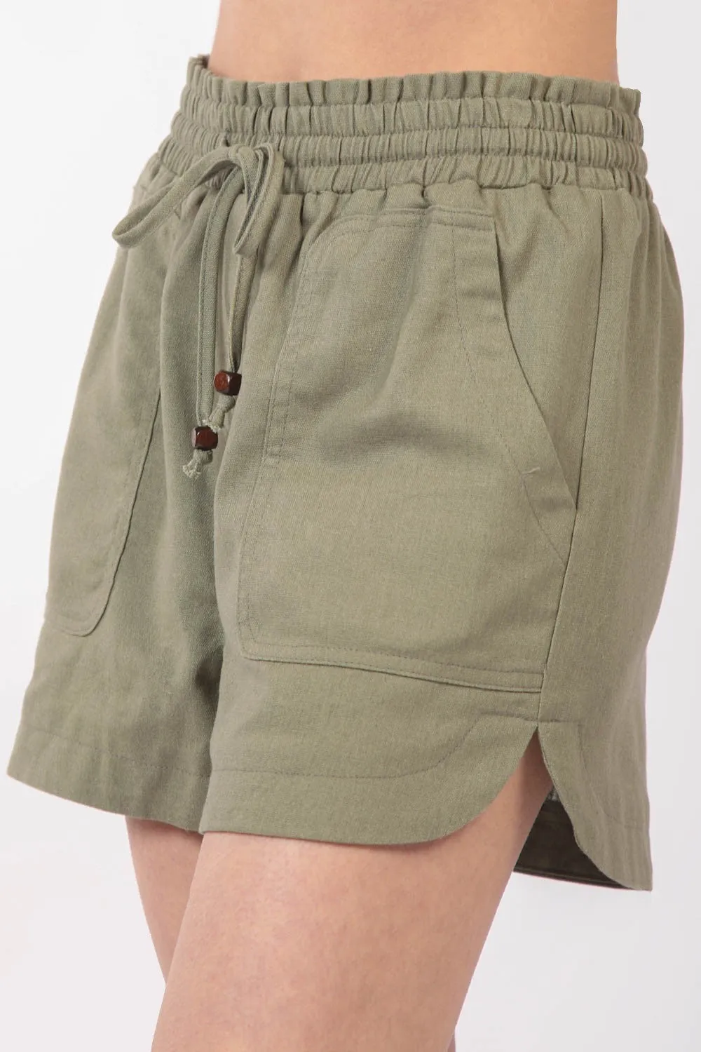 Eco Cotton-Linen Shorts – Cool Comfort, Everyday Style