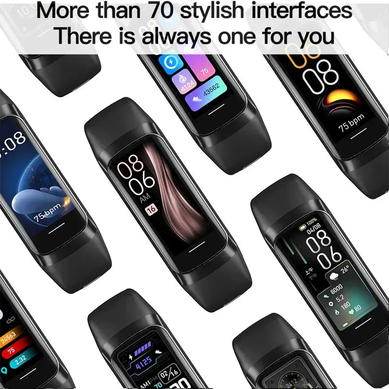 EFFEOKKI C60 1.10" AMOLED Smart Fitness Band