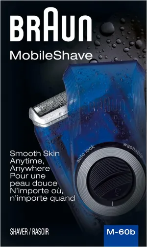 Electric Razor for Men, M60B Mobile Electric Foil Shaver, Washable