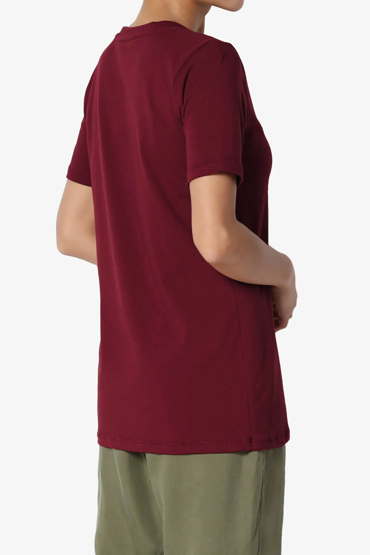 Elora Crew Neck Short Sleeve T-Shirt PLUS