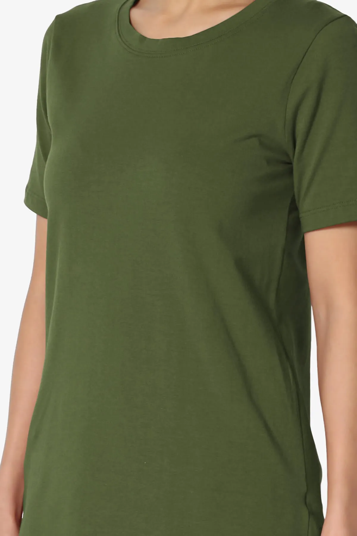 Elora Crew Neck Short Sleeve T-Shirt PLUS