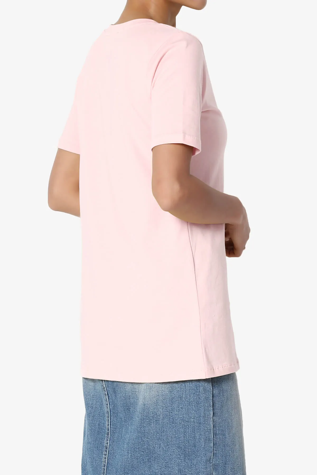 Elora Crew Neck Short Sleeve T-Shirt PLUS
