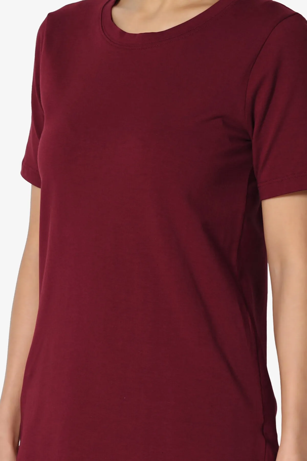 Elora Crew Neck Short Sleeve T-Shirt PLUS