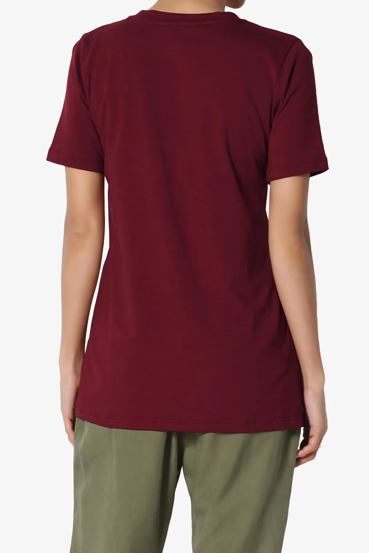Elora Crew Neck Short Sleeve T-Shirt PLUS