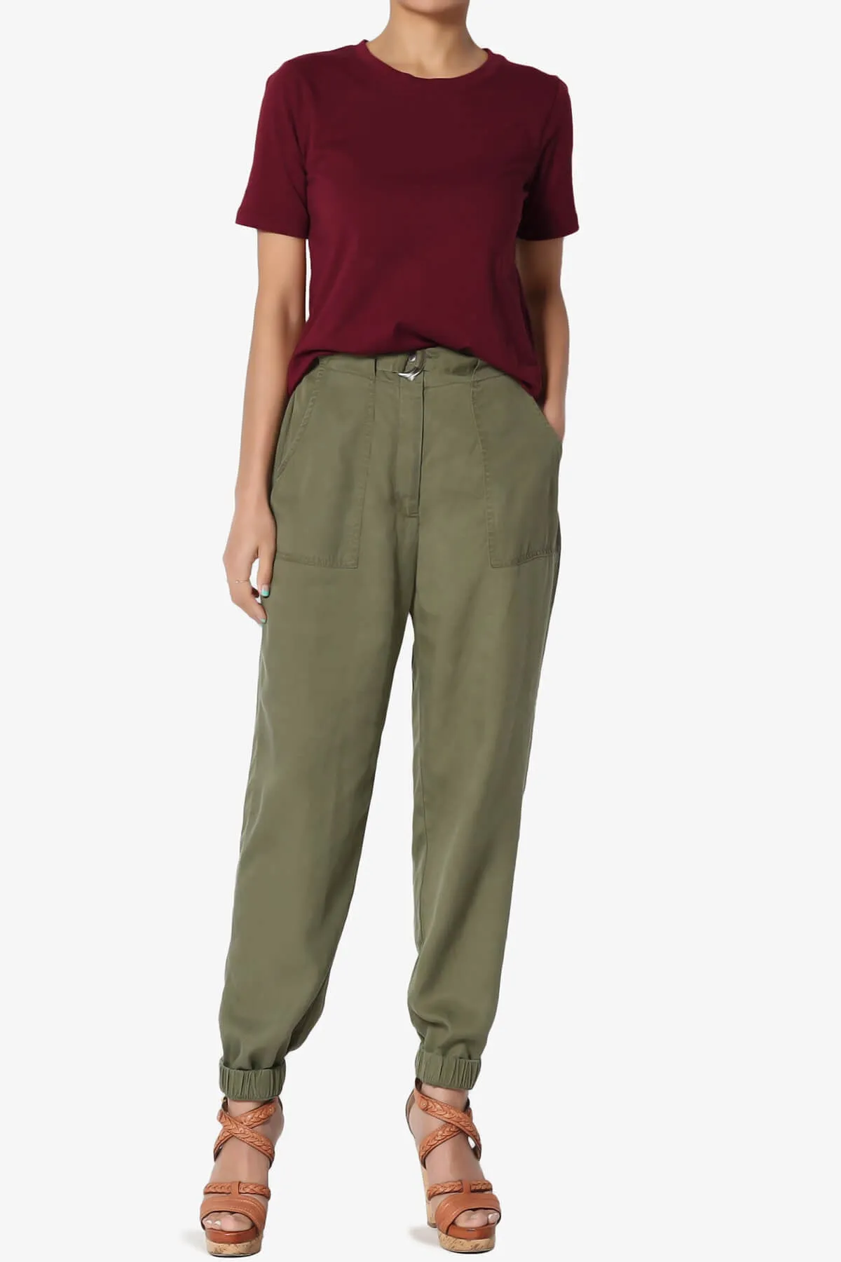 Elora Crew Neck Short Sleeve T-Shirt PLUS