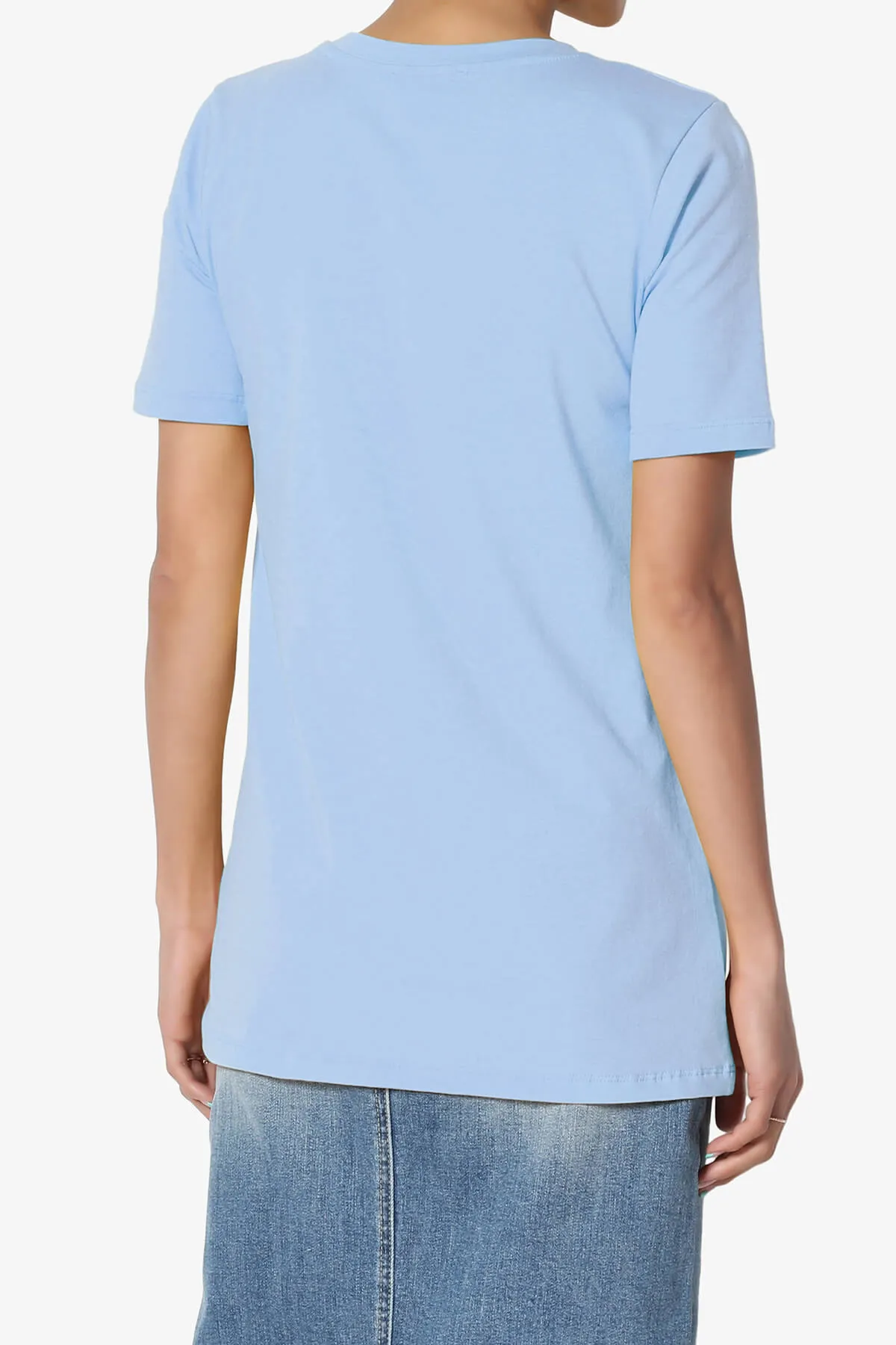 Elora Crew Neck Short Sleeve T-Shirt PLUS