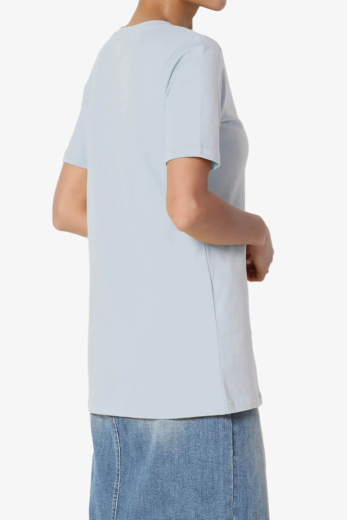 Elora Crew Neck Short Sleeve T-Shirt PLUS