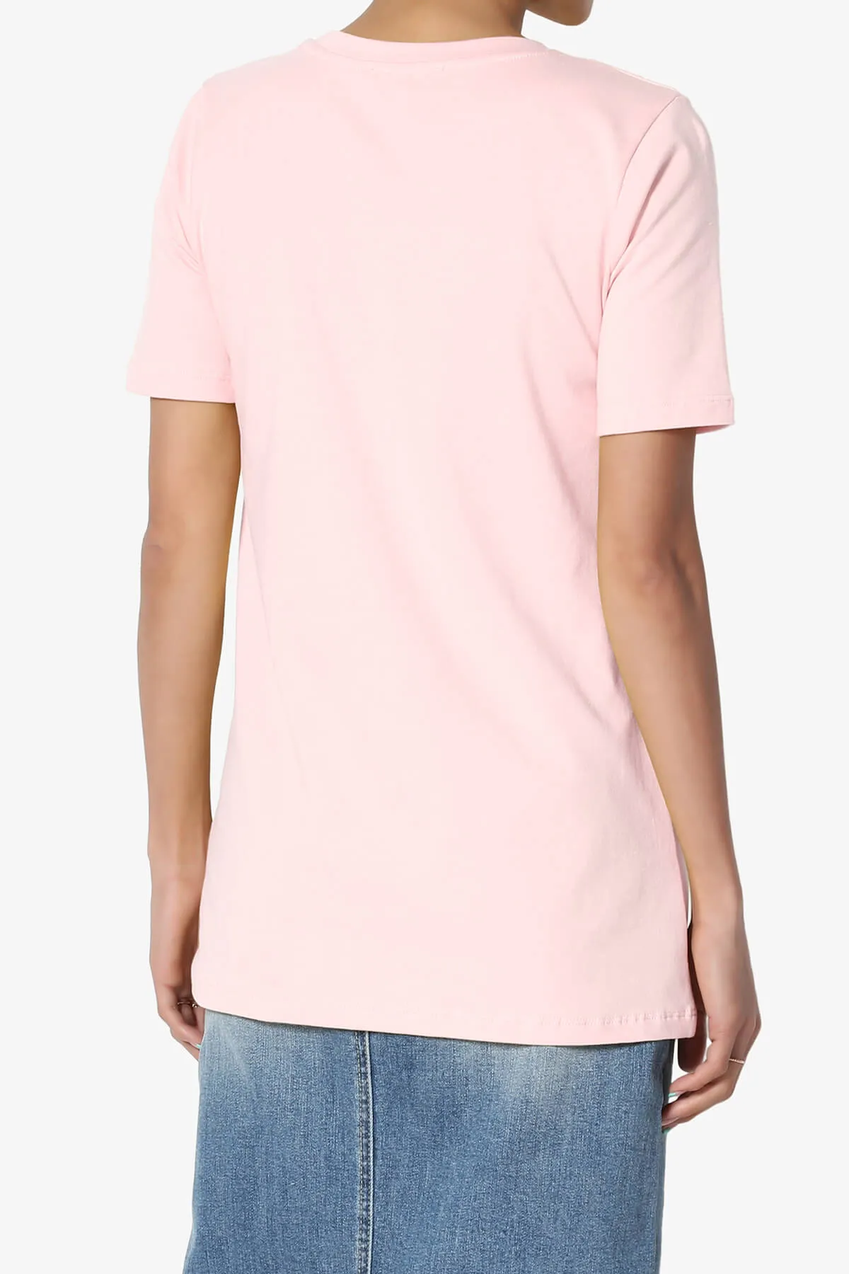 Elora Crew Neck Short Sleeve T-Shirt PLUS