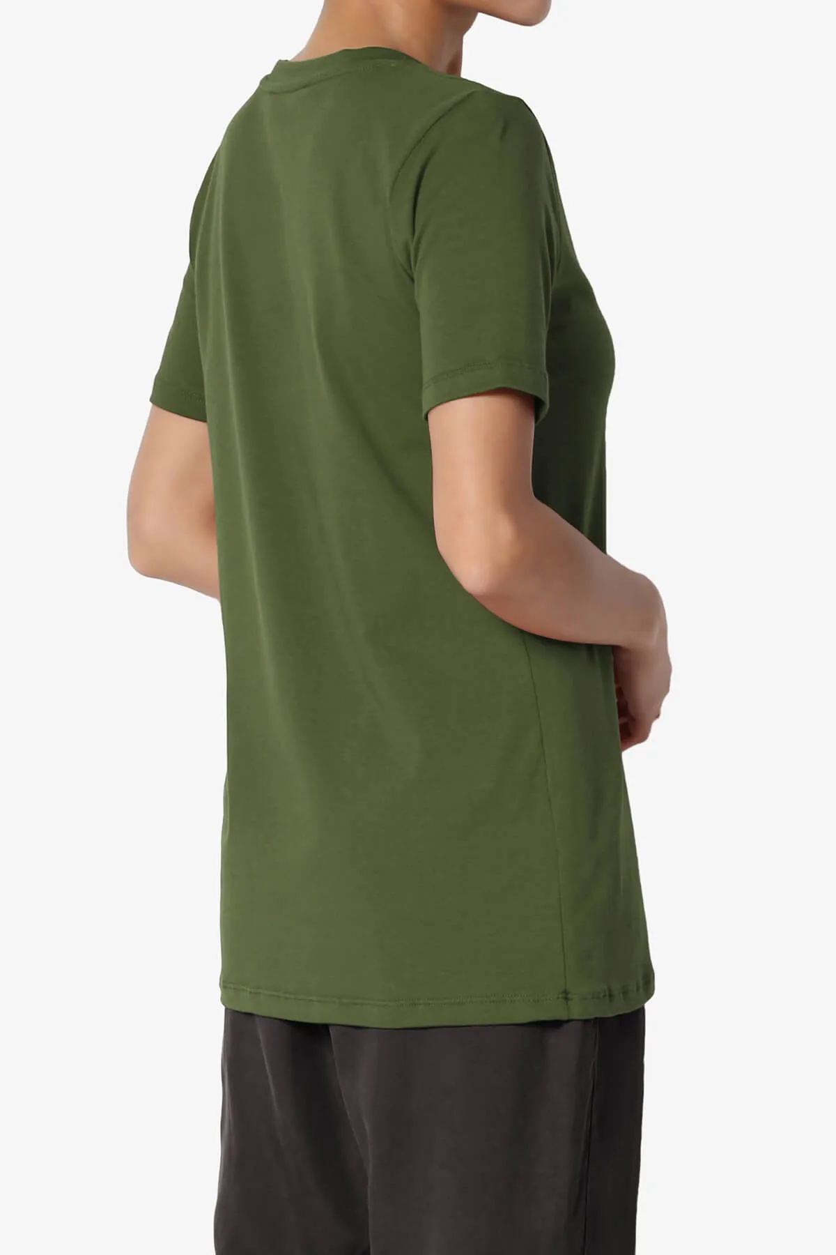 Elora Crew Neck Short Sleeve T-Shirt PLUS