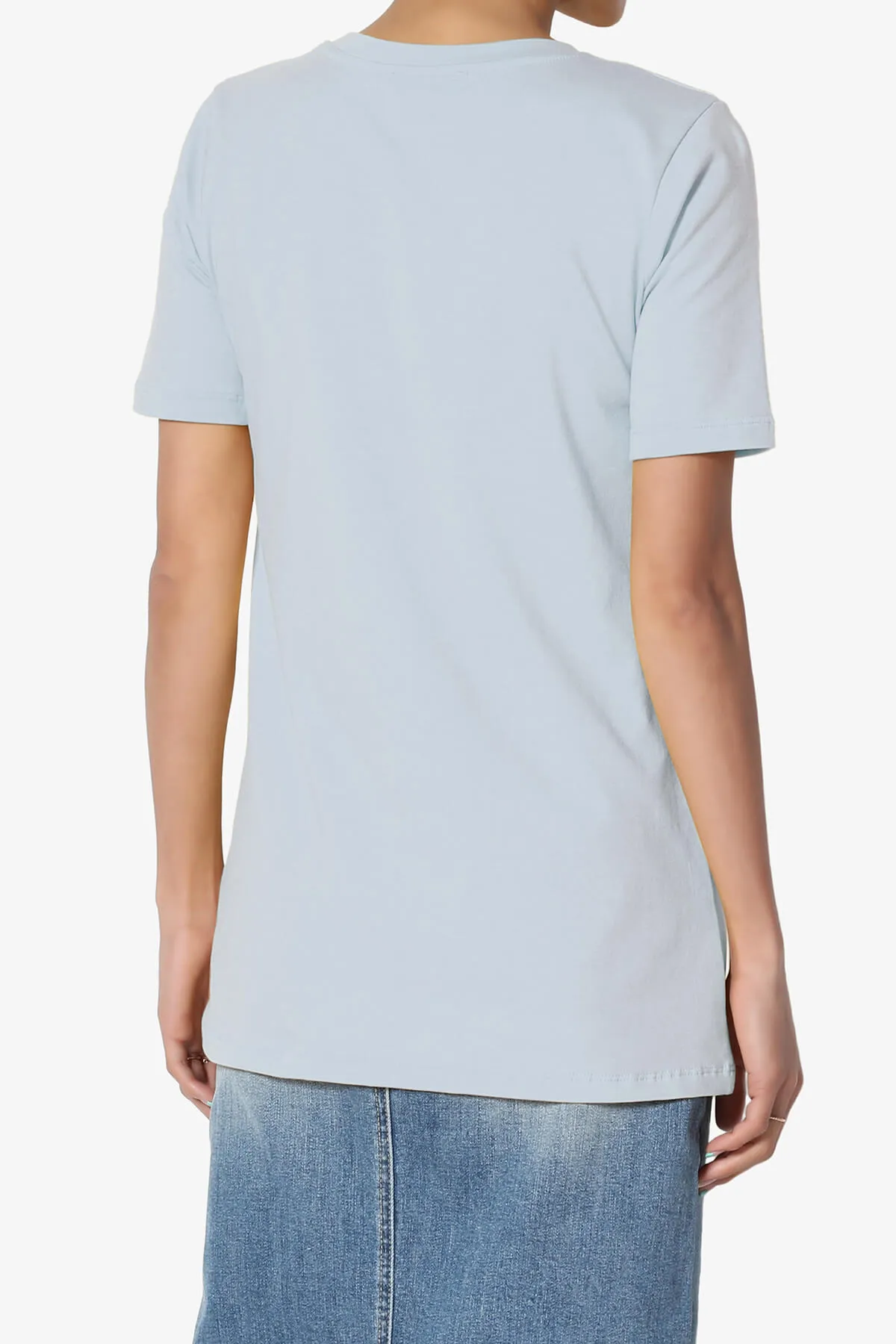 Elora Crew Neck Short Sleeve T-Shirt PLUS