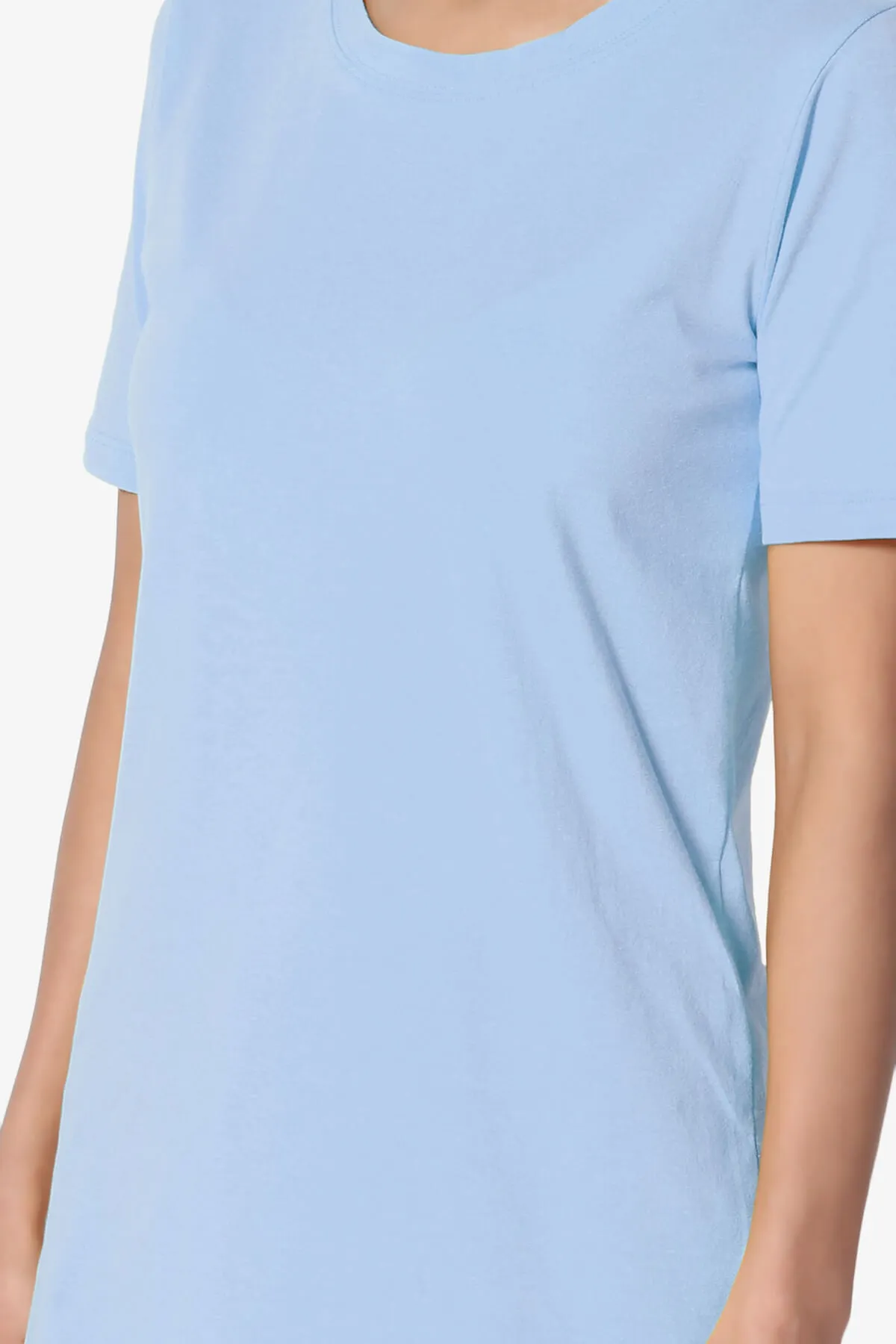 Elora Crew Neck Short Sleeve T-Shirt PLUS