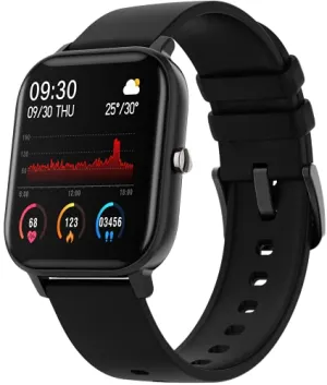 Fire-Boltt SpO2 Full Touch 1.4 inch Smart Watch 400 Nits Peak Brightness Metal Body 8 Days Battery Life with 24*7 Heart Rate monitoring IPX7 with Blood Oxygen, Fitness, Sports & Sleep Tracking (Black)