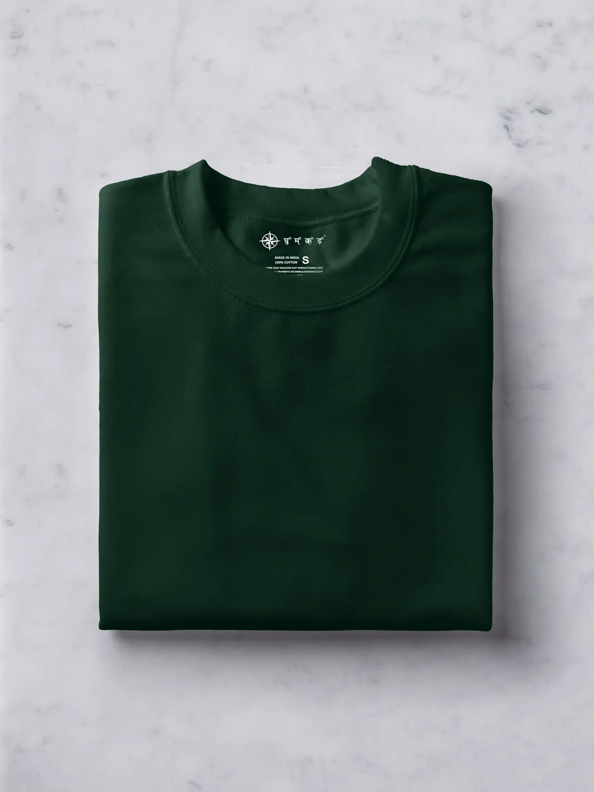 Forest Green, Lilac & Red Combo T shirts | Pack of 3