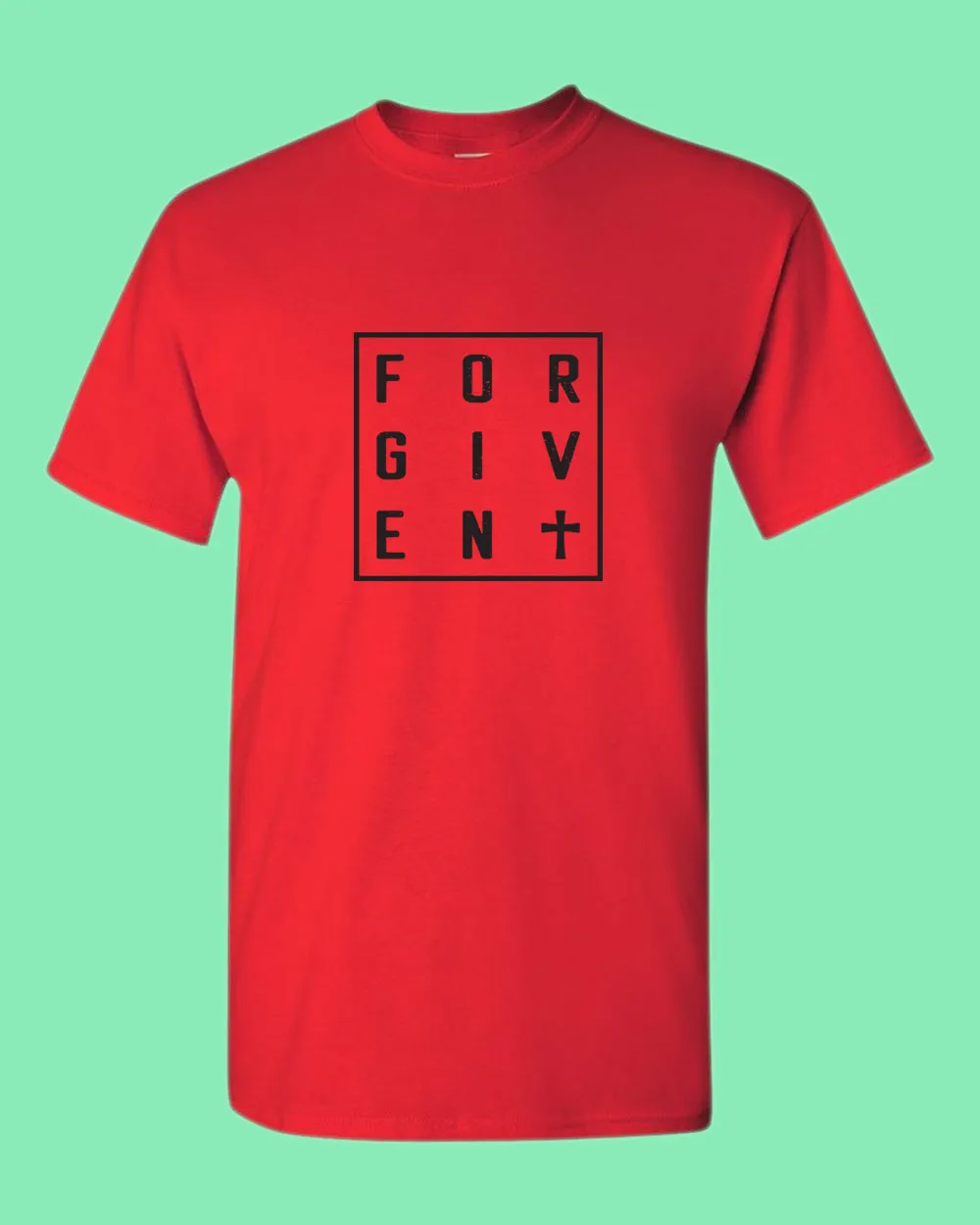 Forgiven Christians religious T-shirt
