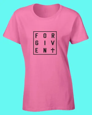 Forgiven Christians religious Women T-shirt