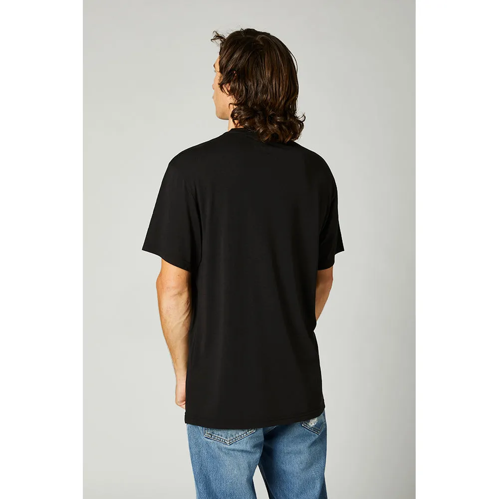 FOX BACKBONE SS TECH TEE [BLACK]