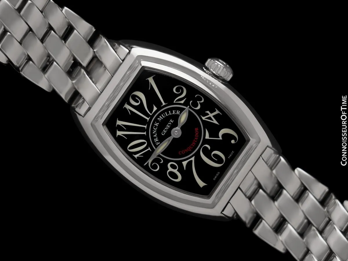 Franck Muller Conquistador 8005 L QZ Ladies Bracelet Watch - Stainless Steel