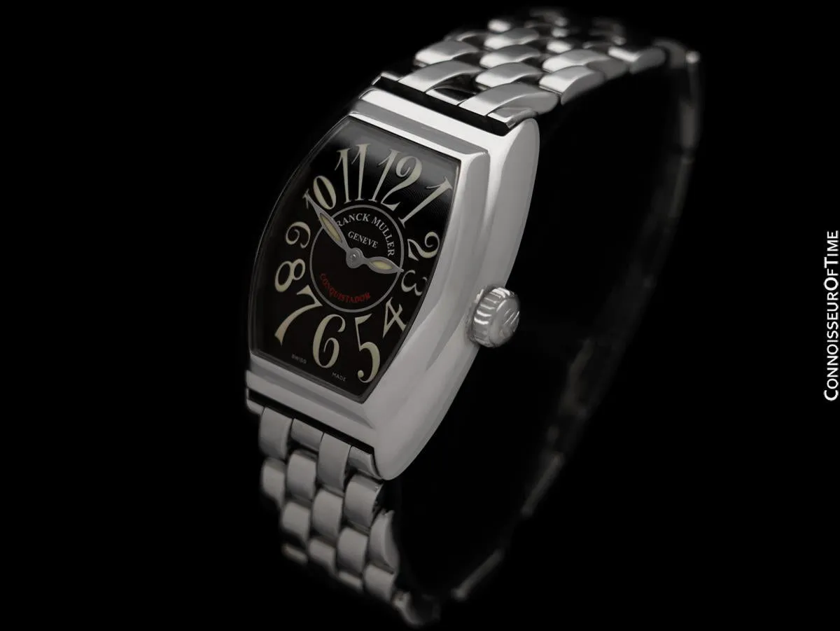 Franck Muller Conquistador 8005 L QZ Ladies Bracelet Watch - Stainless Steel