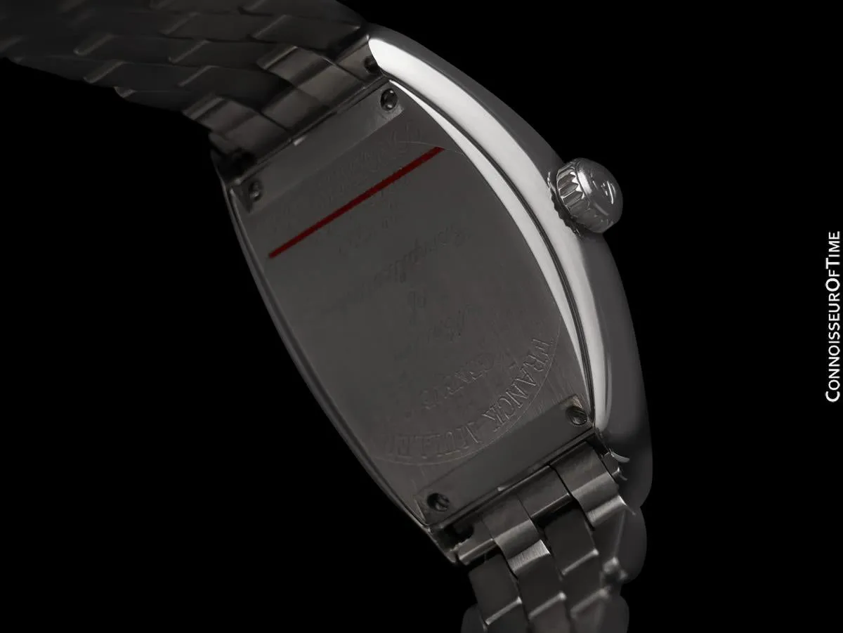 Franck Muller Conquistador 8005 L QZ Ladies Bracelet Watch - Stainless Steel