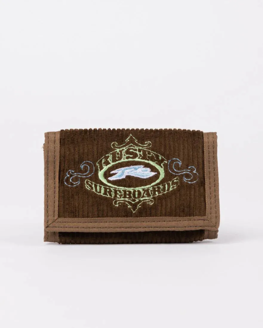 Frenzy Cord Tri Fold Cord Mens Wallet