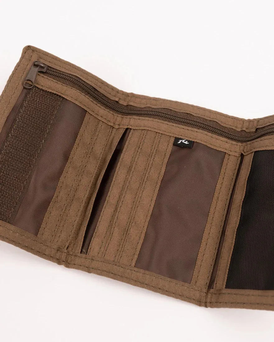 Frenzy Cord Tri Fold Cord Mens Wallet