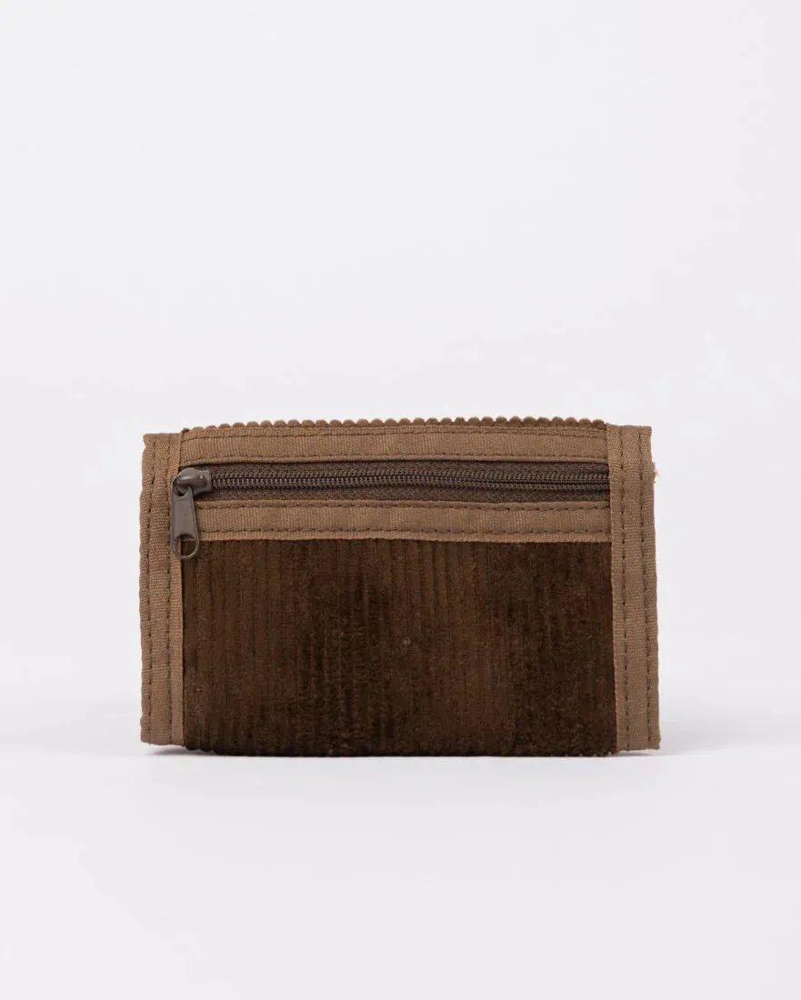 Frenzy Cord Tri Fold Cord Mens Wallet