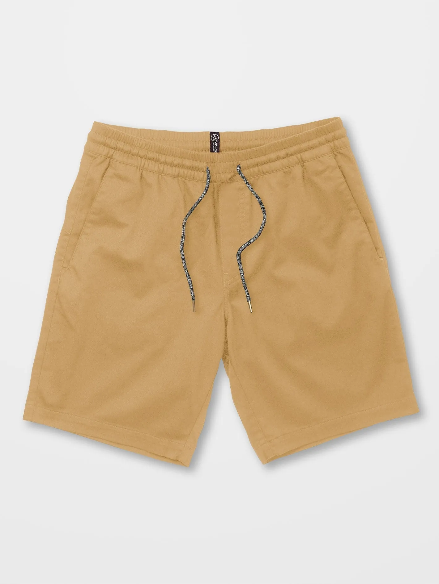 Frickin Elasticated Waist 19" Shorts - DARK KHAKI