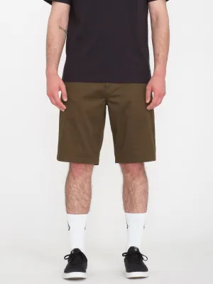 Frickin Modern Stretch 21" Shorts - DARK EARTH