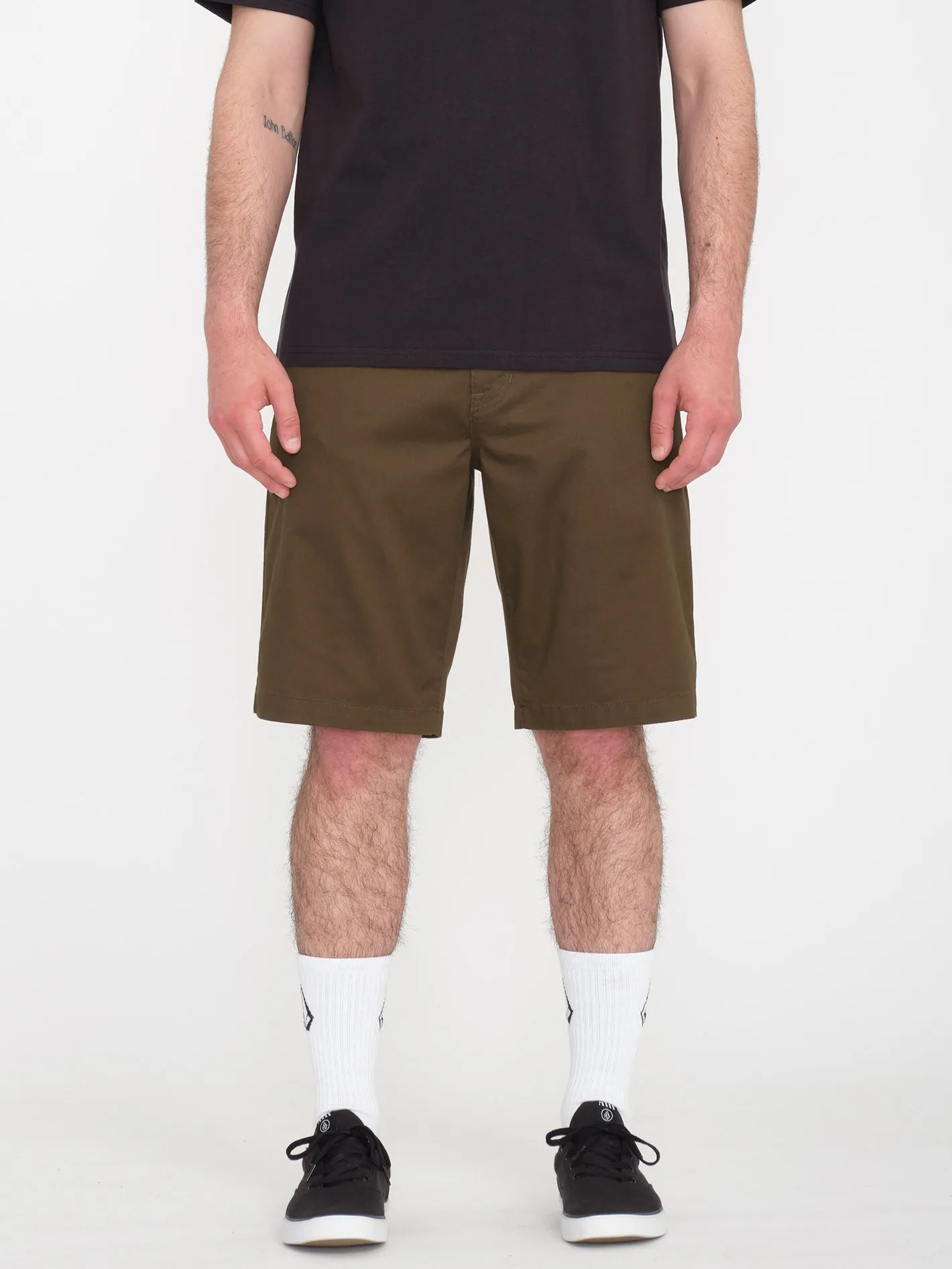 Frickin Modern Stretch 21" Shorts - DARK EARTH