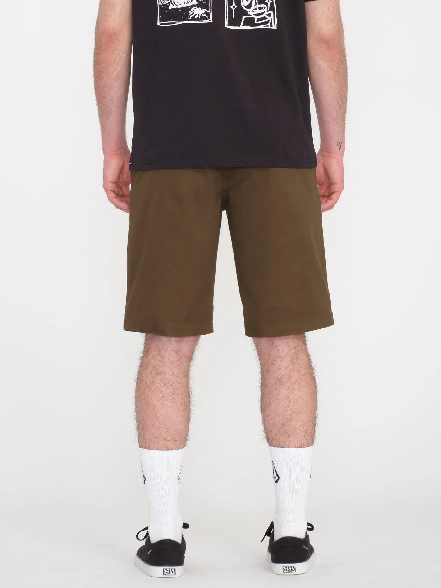 Frickin Modern Stretch 21" Shorts - DARK EARTH