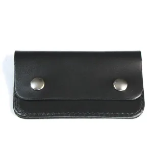 Front Pocket Wallet- Black Veg Tan