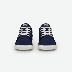 Gaia Unisex Recycled Canvas Vegan Sneakers | Blue