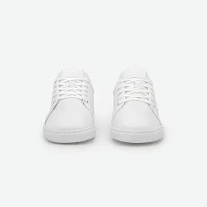 Gaia Unisex Recycled Canvas Vegan Sneakers | White