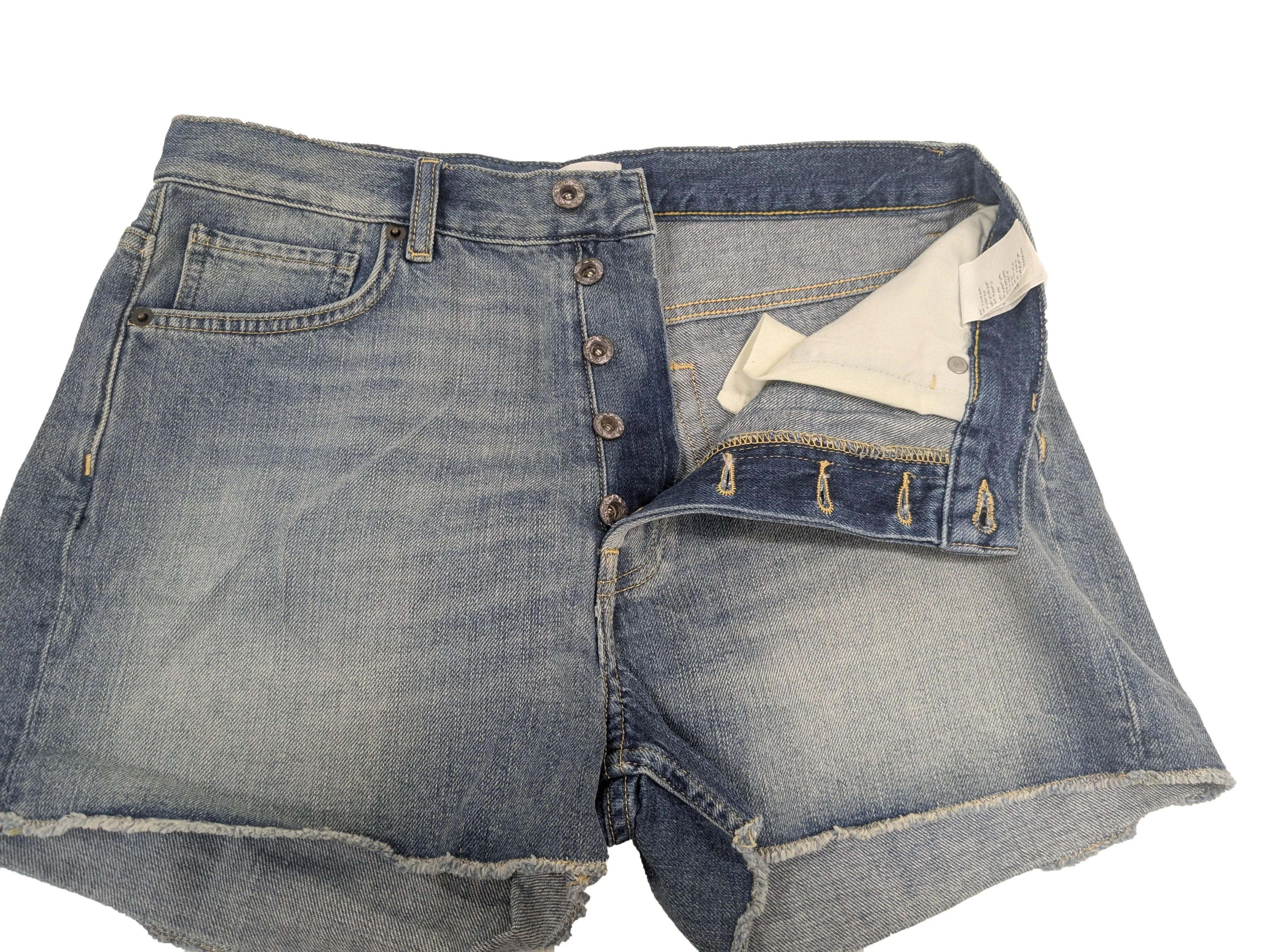 GANT RUGGER Women's Blue Denim Shorts 420375 1658 NWT