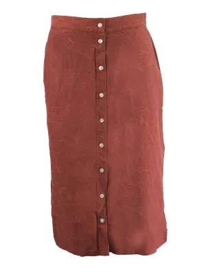 GANT Women's Red Canyon Mojave Shirt Skirt 4408001 Size S $95 NWT