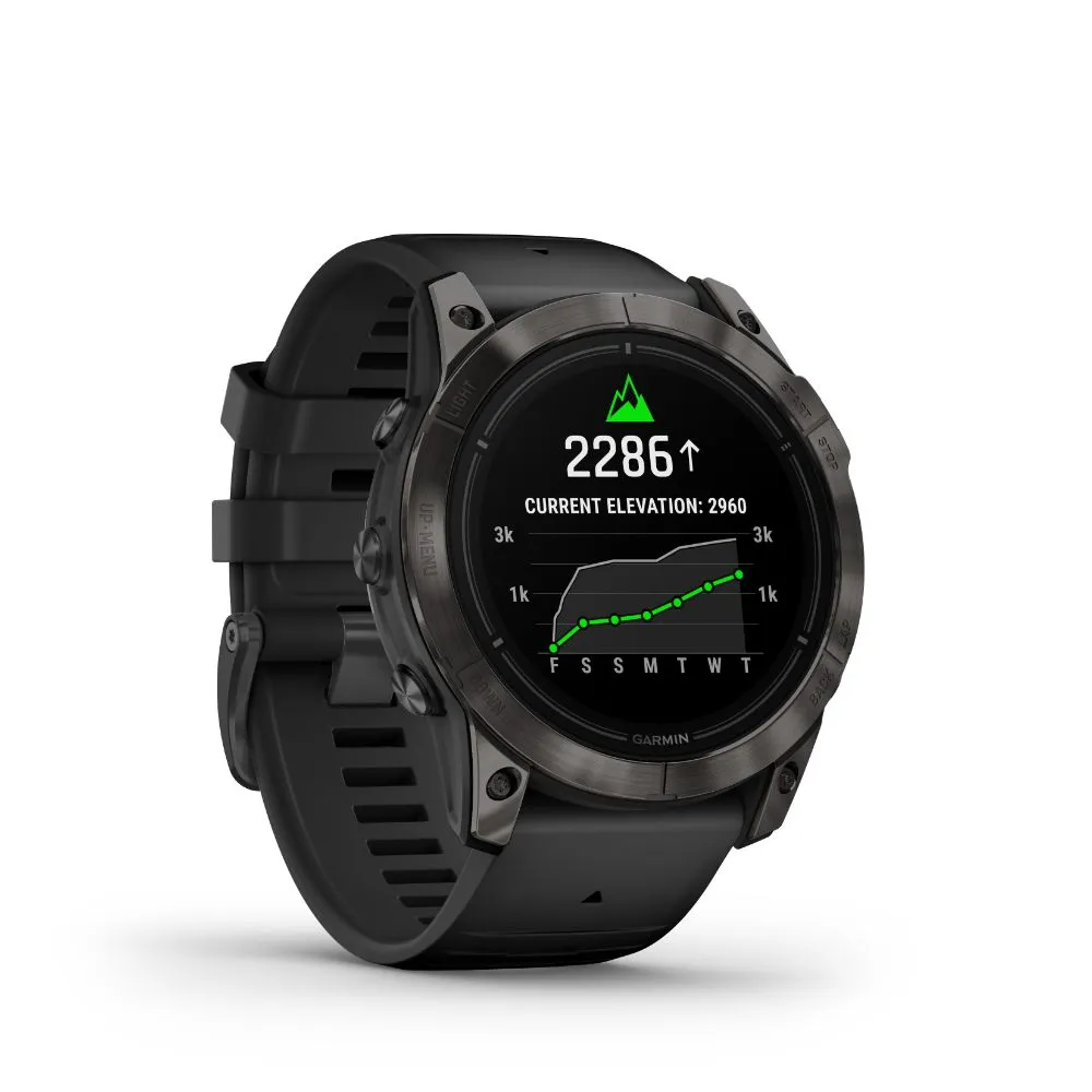 Garmin Epix Pro Gen2 51mm Sapphire (Grey Titanium with Black Band)
