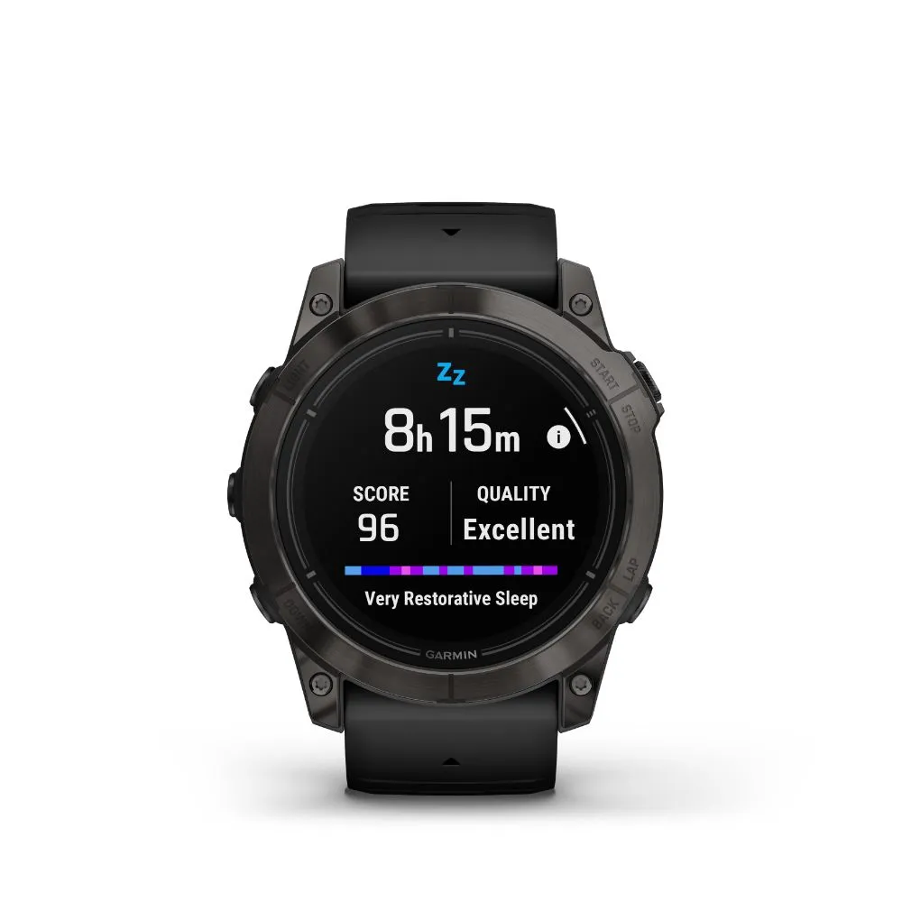 Garmin Epix Pro Gen2 51mm Sapphire (Grey Titanium with Black Band)
