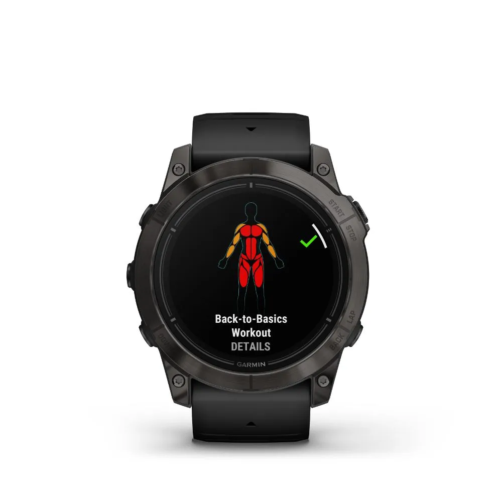 Garmin Epix Pro Gen2 51mm Sapphire (Grey Titanium with Black Band)