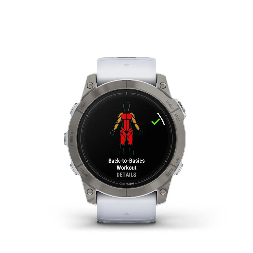 Garmin Epix Pro Gen2 51mm Sapphire (Titanium with Whitestone Band)