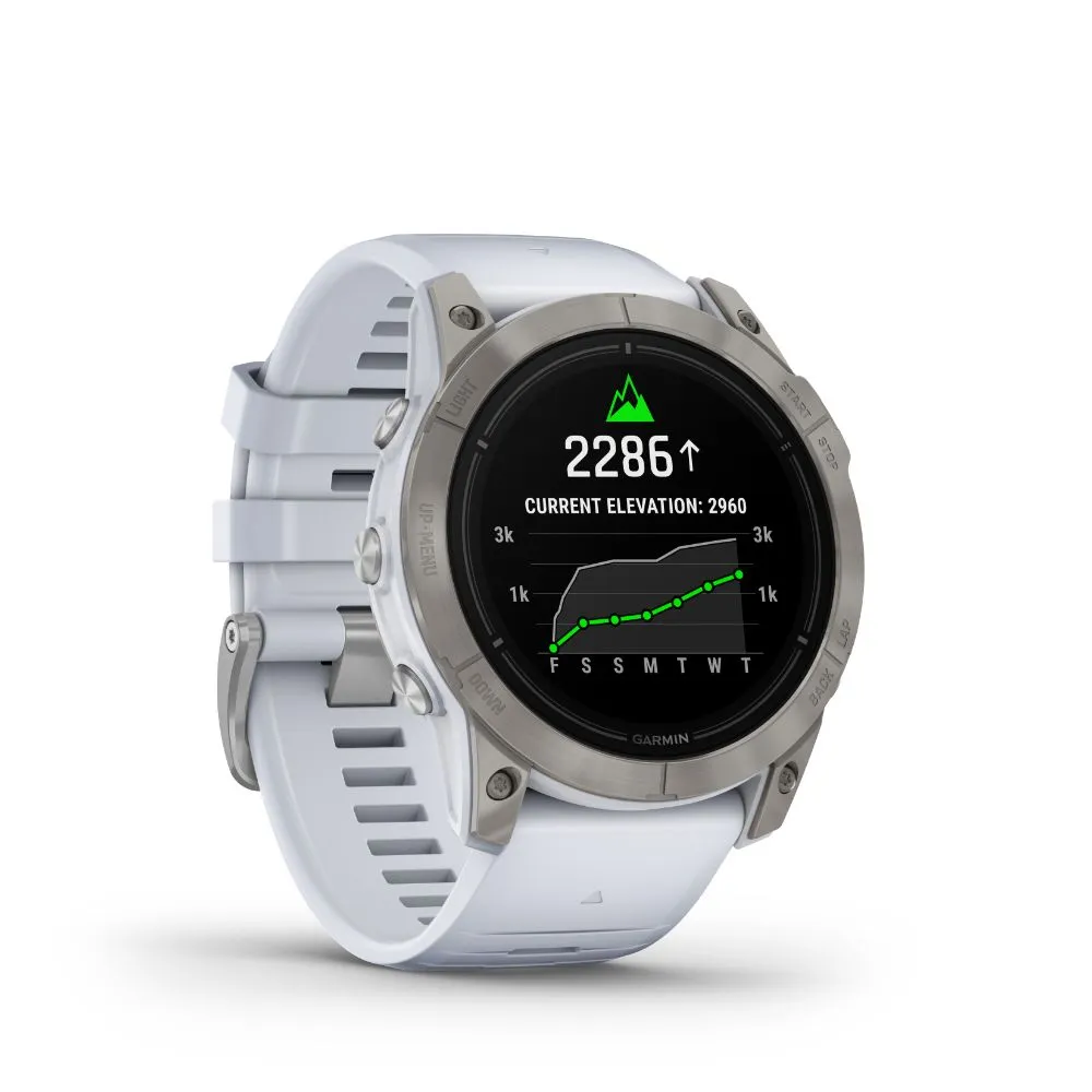 Garmin Epix Pro Gen2 51mm Sapphire (Titanium with Whitestone Band)