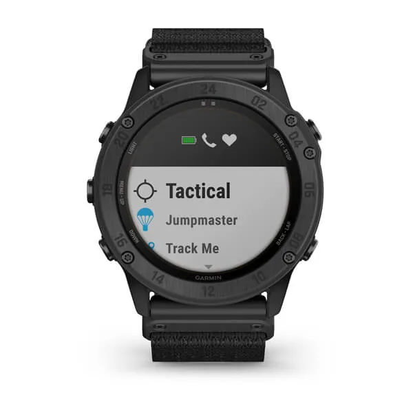 Garmin tactix Delta Solar Edition Tactical GPS Watch with Applied Ballistics Nylon Band