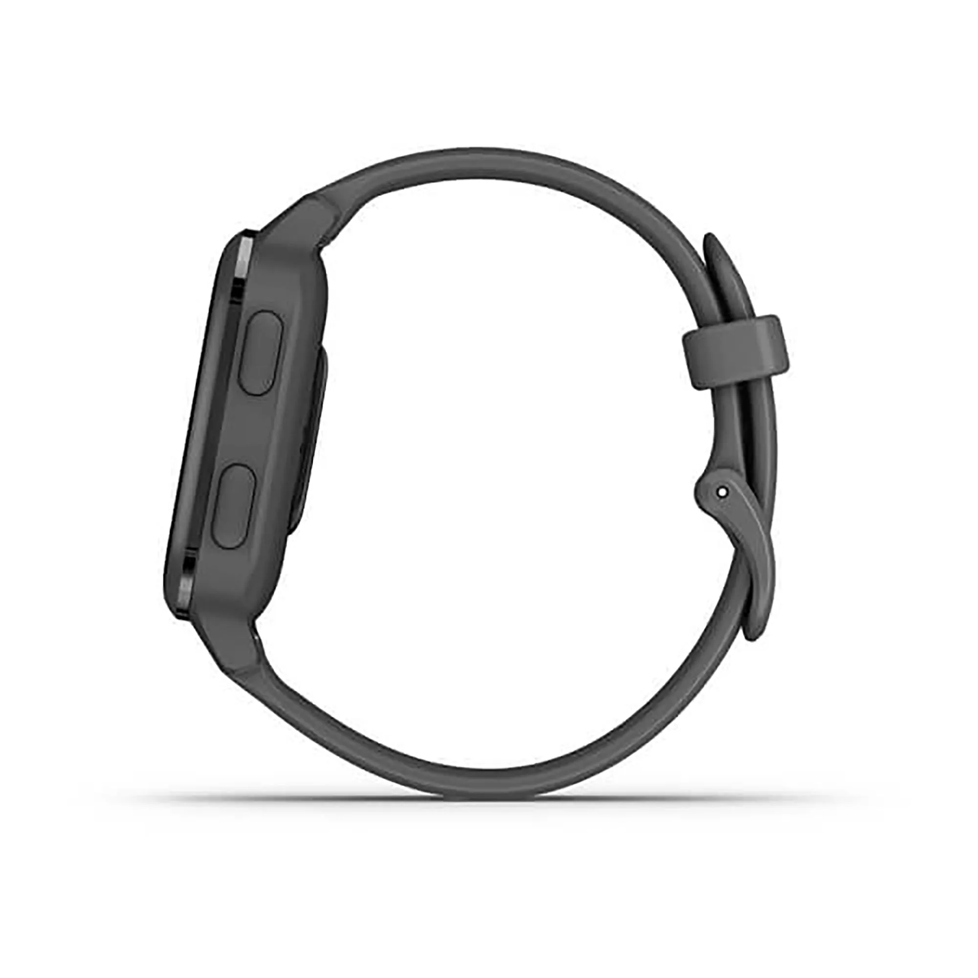 Garmin Venu Sq Silicone Slate Strap Full Color Display Dial Watch - 010-02427-10