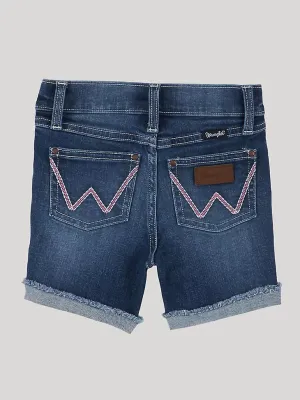 Girl's Cuffed Wrangler Jean Shorts