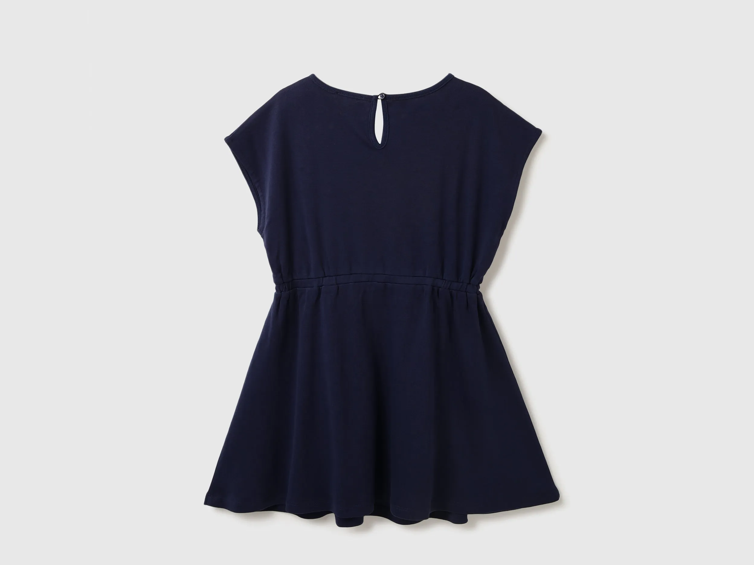 Girls Glitted Round Neck Dress