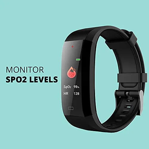 GOQii Vital 4.0 SpO2, Body Temperature and Blood Pressure Tracker with 3 Months Personal Coaching  Smart Skip with 3 Months Personal Coaching