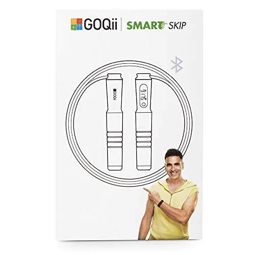 GOQii Vital 4.0 SpO2, Body Temperature and Blood Pressure Tracker with 3 Months Personal Coaching  Smart Skip with 3 Months Personal Coaching