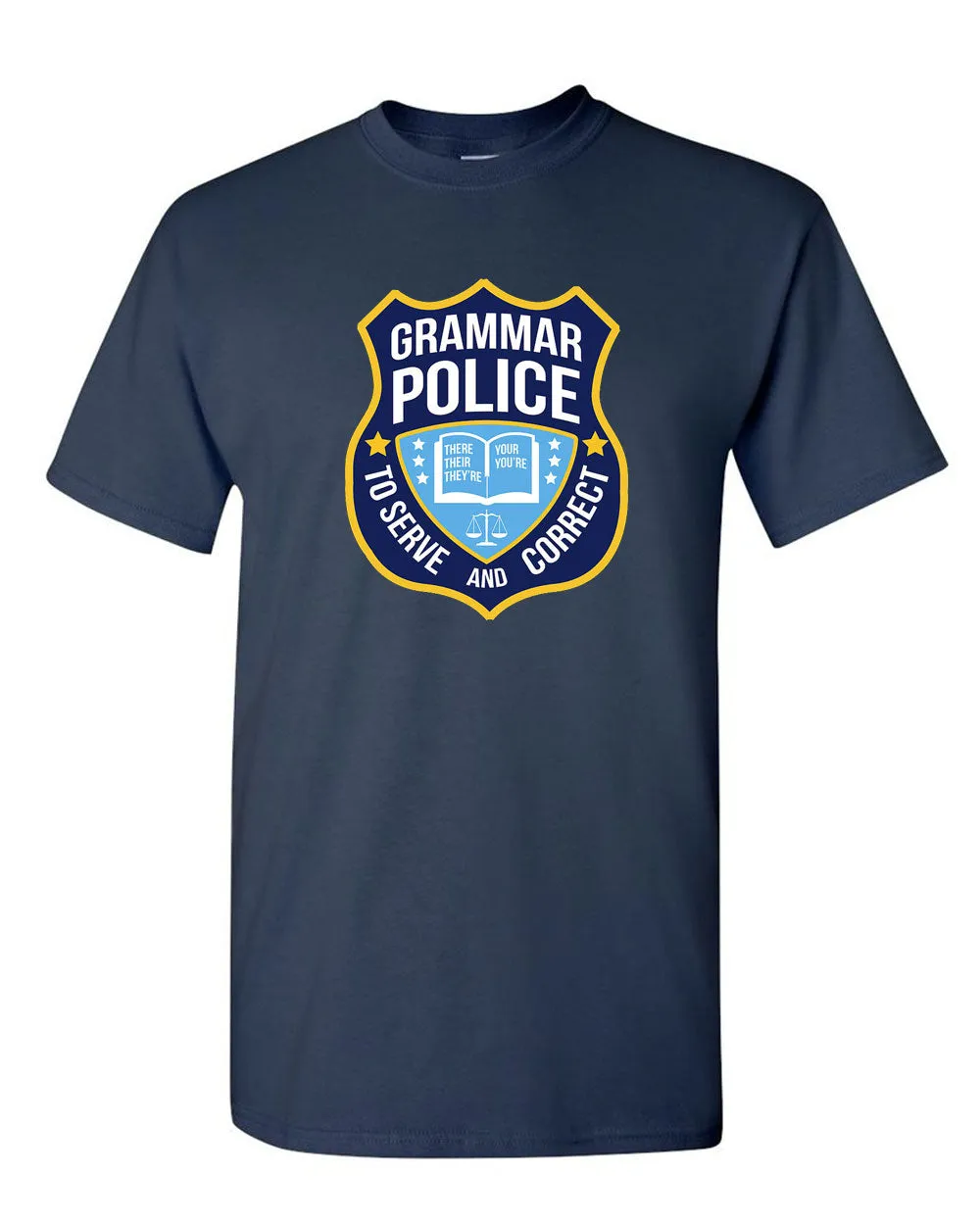 Grammar Police Funny Sarcasm Quotes Literary T-Shirt