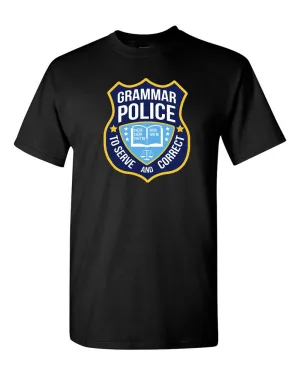 Grammar Police Funny Sarcasm Quotes Literary T-Shirt